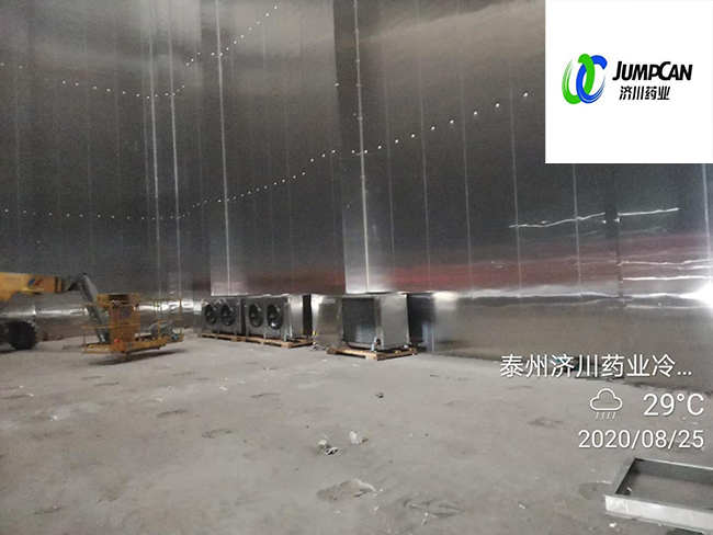 泰興濟(jì)川藥業(yè)醫(yī)療藥品冷庫設(shè)計建造工程案例